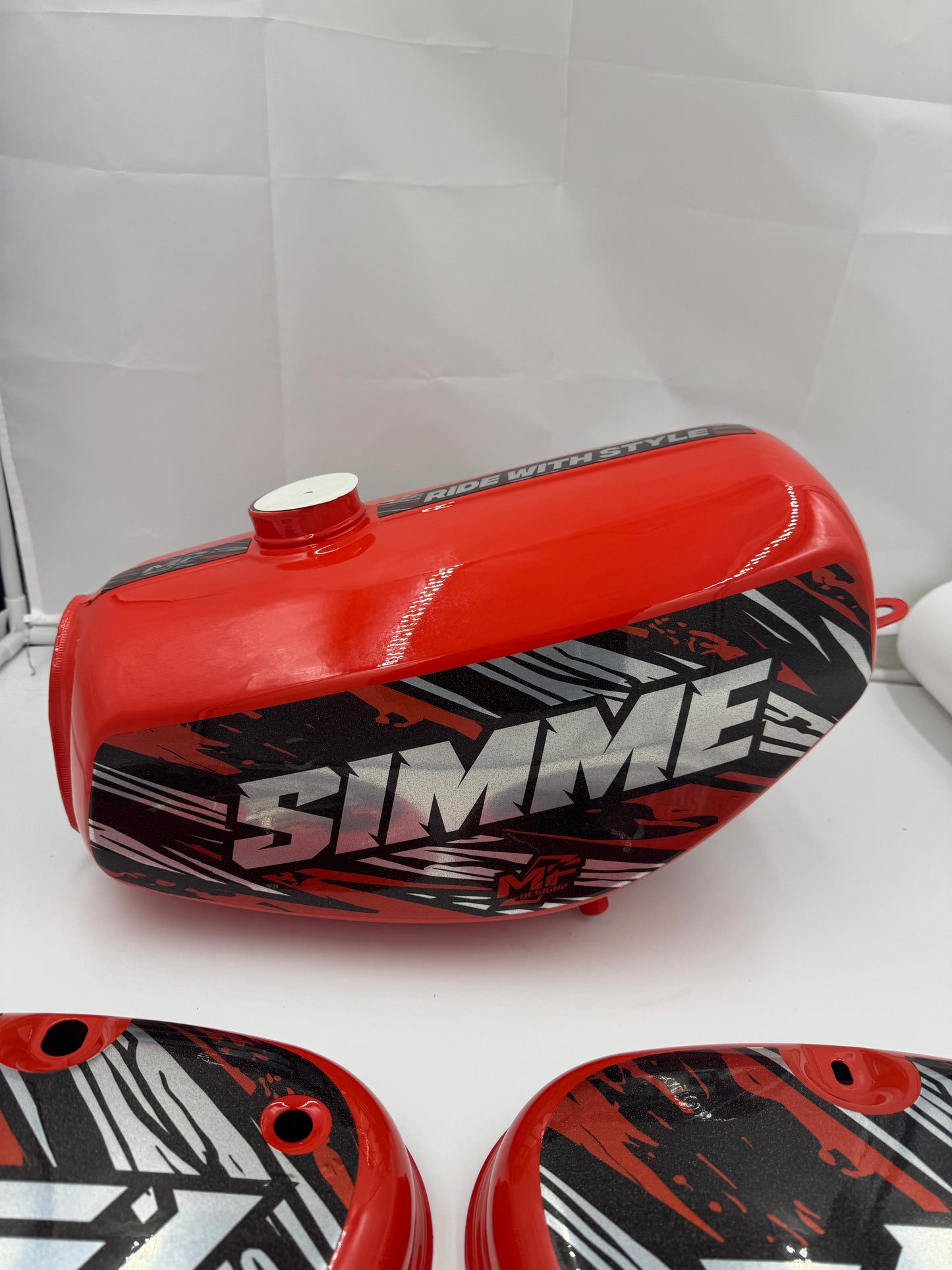 SIMME STRIPES TANK/SEITENDECKEL NEU