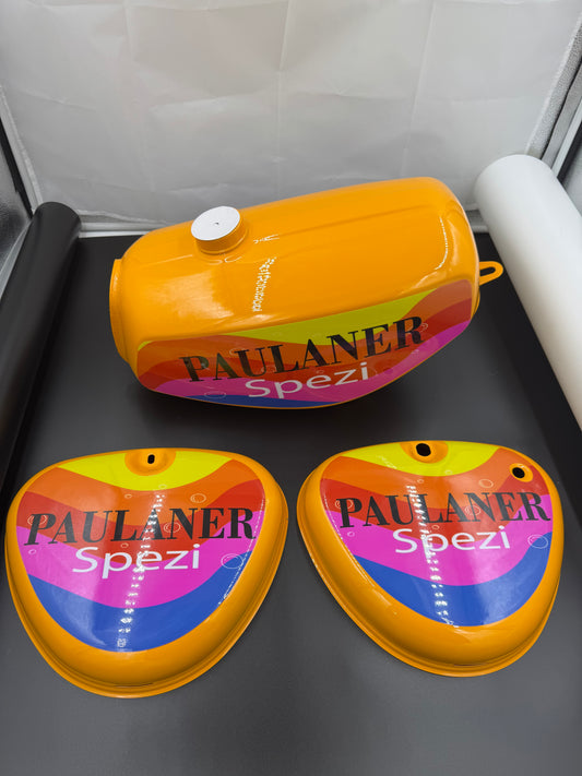 Paulaner Tank / Seitendeckel NEU