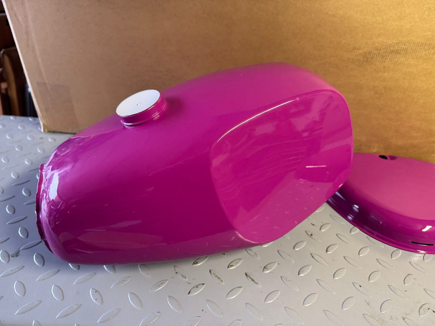 Büffeltank Set mit Seitendeckel für Simson S50 S51