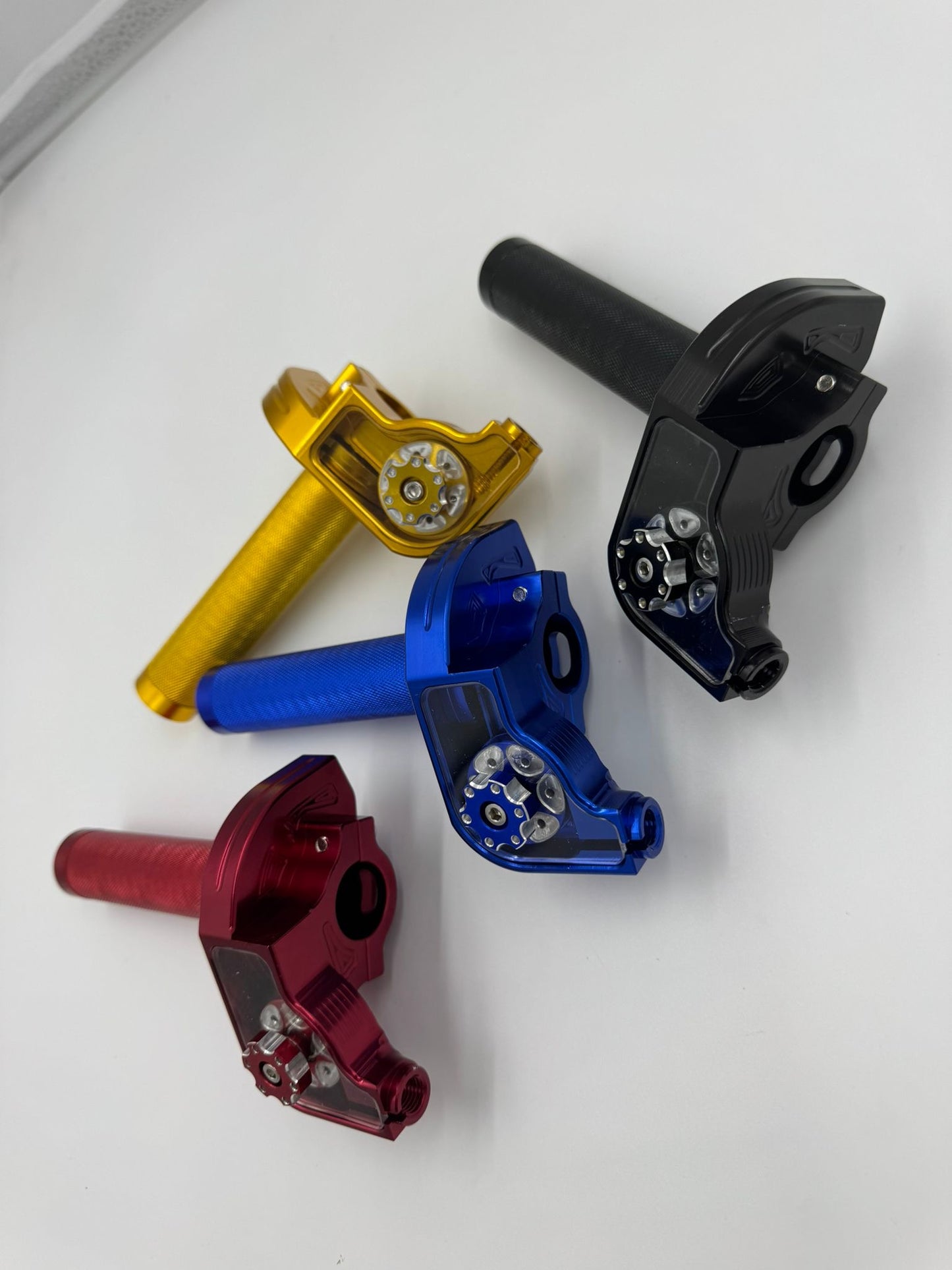 CNC Schnellgasgriff mit Sichtfenster