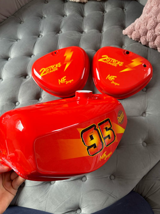 Simson S50 /51 Cars Edition mit neuem Tank und Seitendeckel