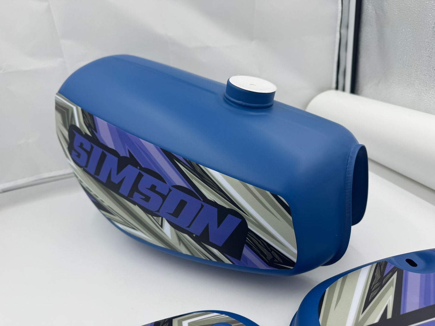 SIMSON TANK/SEITENDECKEL NEU