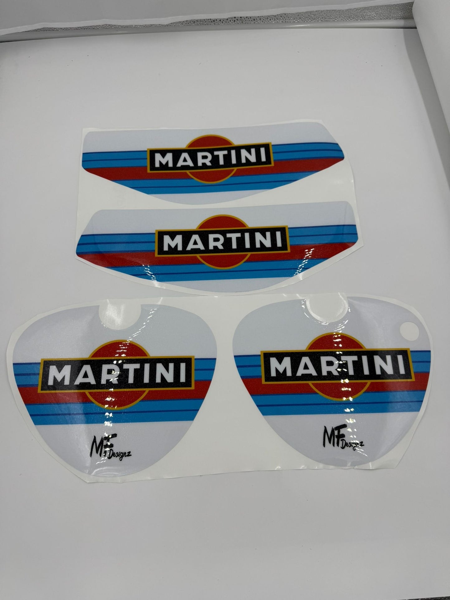 Martini Aufkleber Standart Glitzer