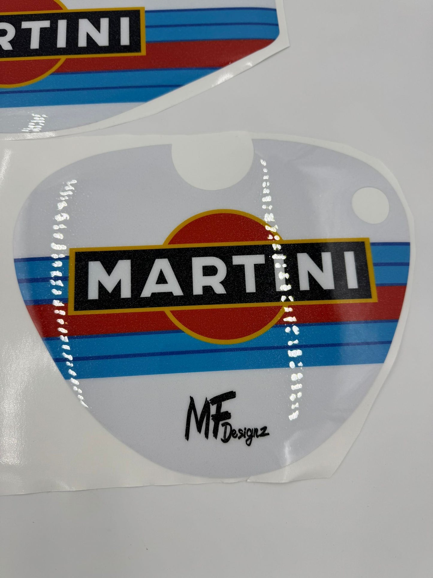 Martini Aufkleber Standart Glitzer