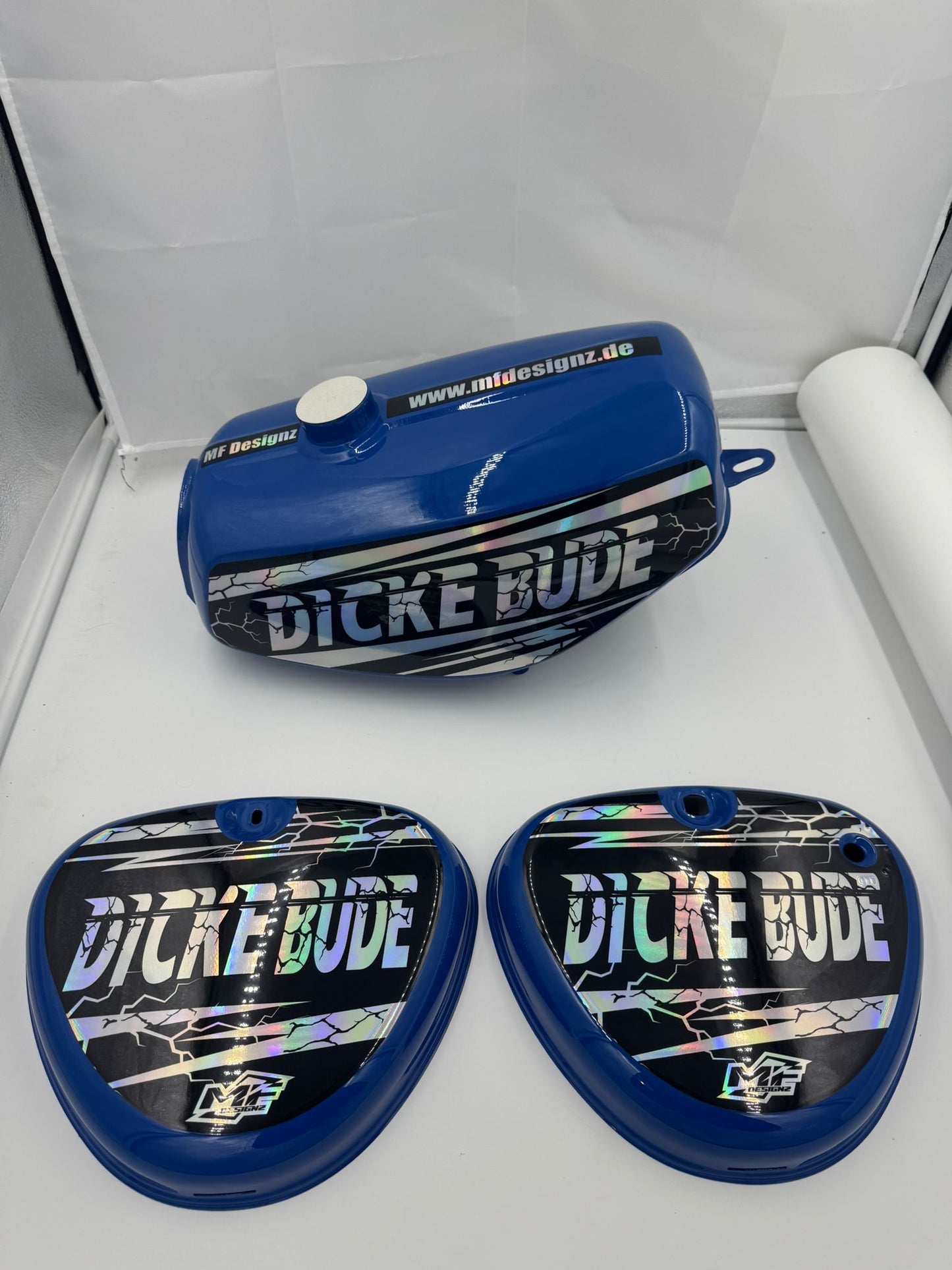 DICKE BUDE TANK/SEITENDECKEL NEU