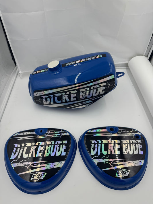 DICKE BUDE TANK/SEITENDECKEL NEU