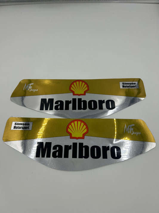 Marlboro Gold Tank Aufkleber