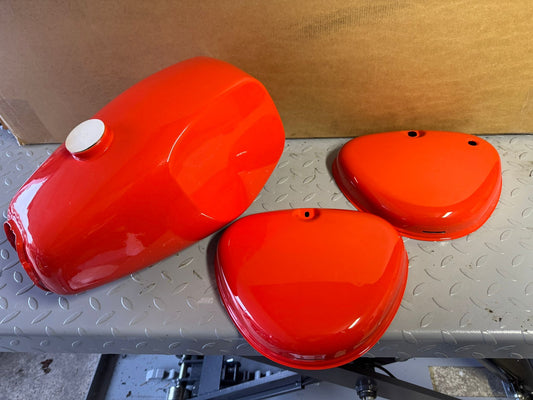 Büffeltank Set mit Seitendeckel für Simson S50 S51