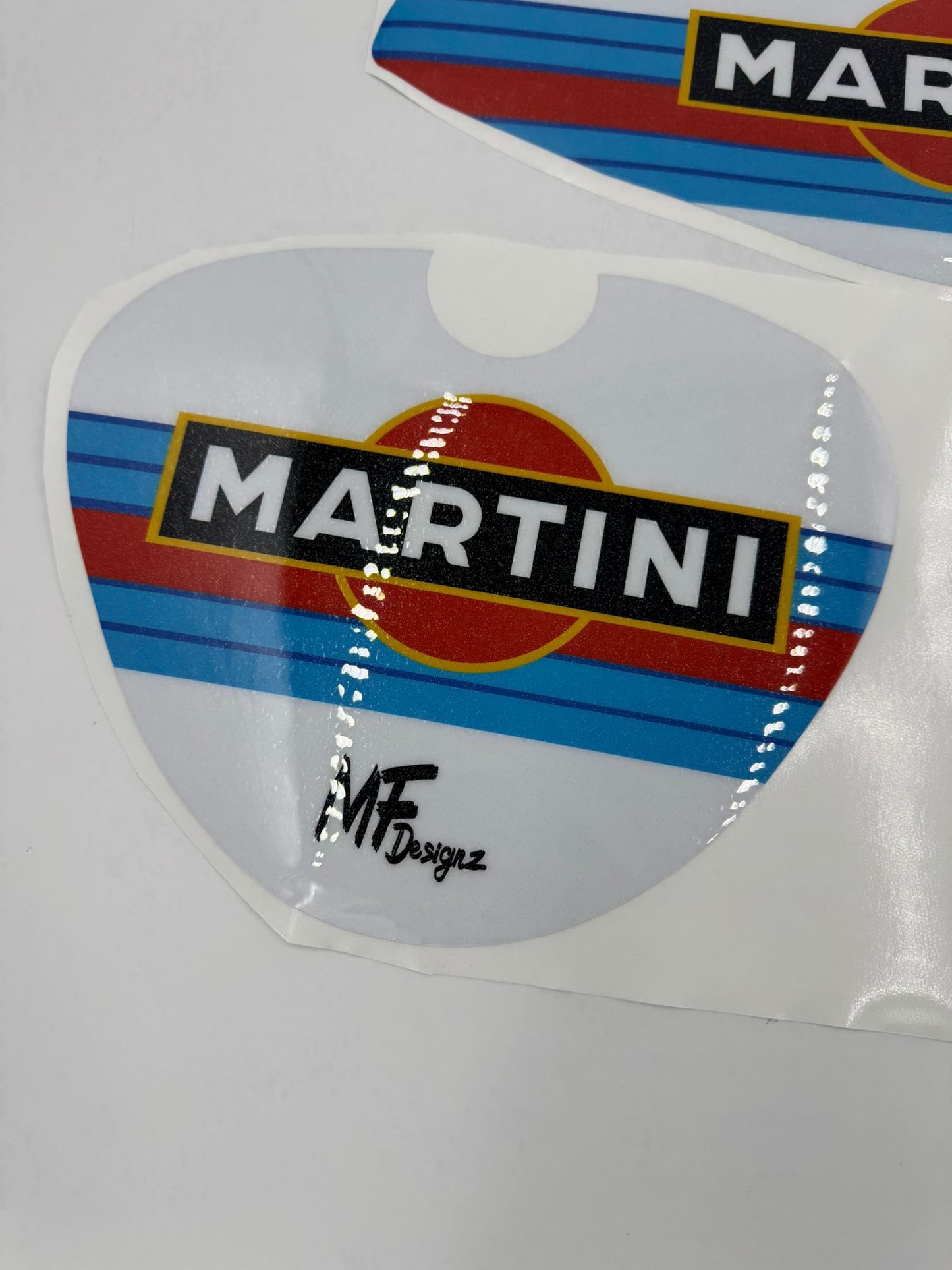 Martini Aufkleber Standart Glitzer