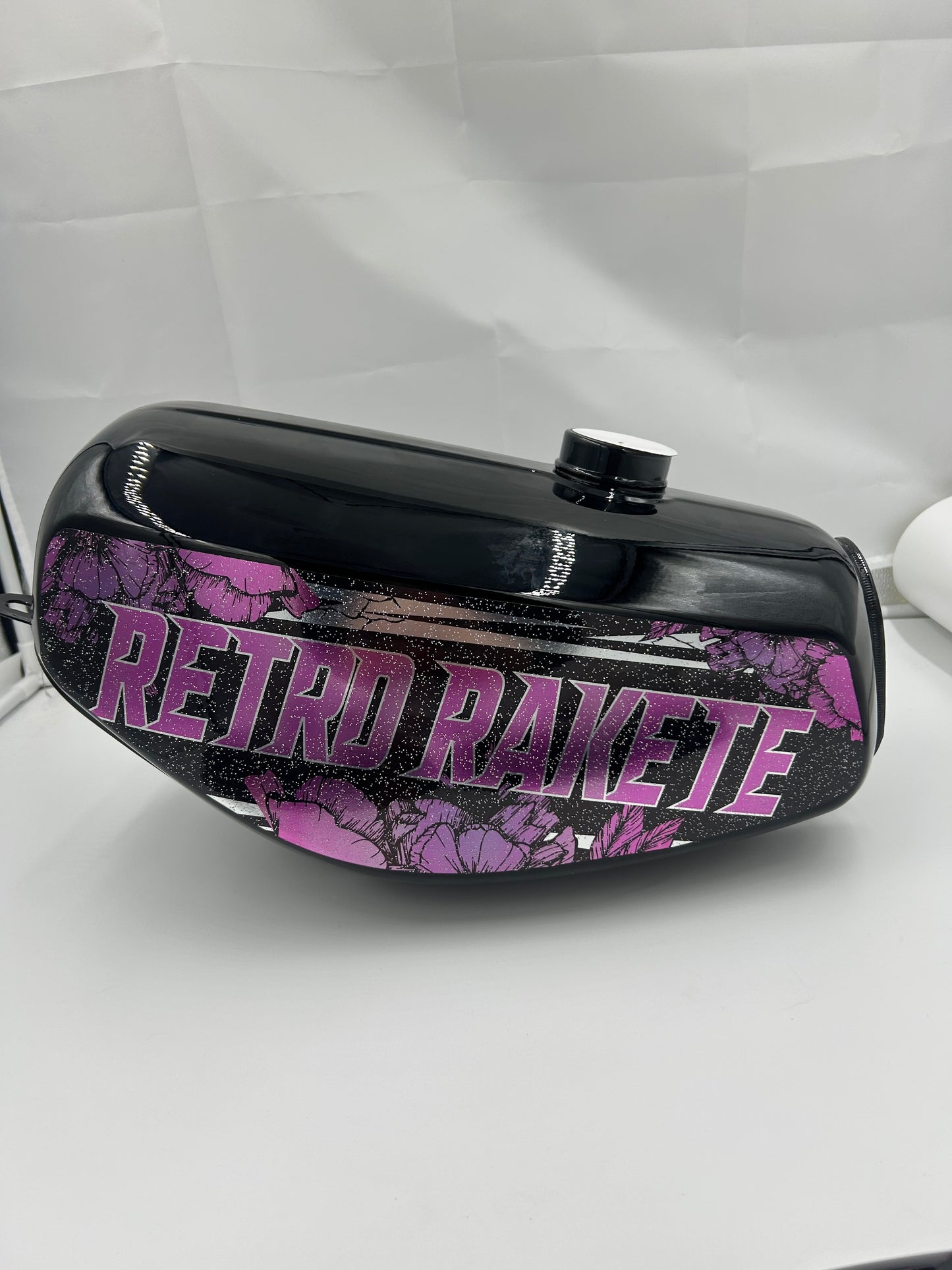 Retro Rakete Tank/Seitendeckel NEU