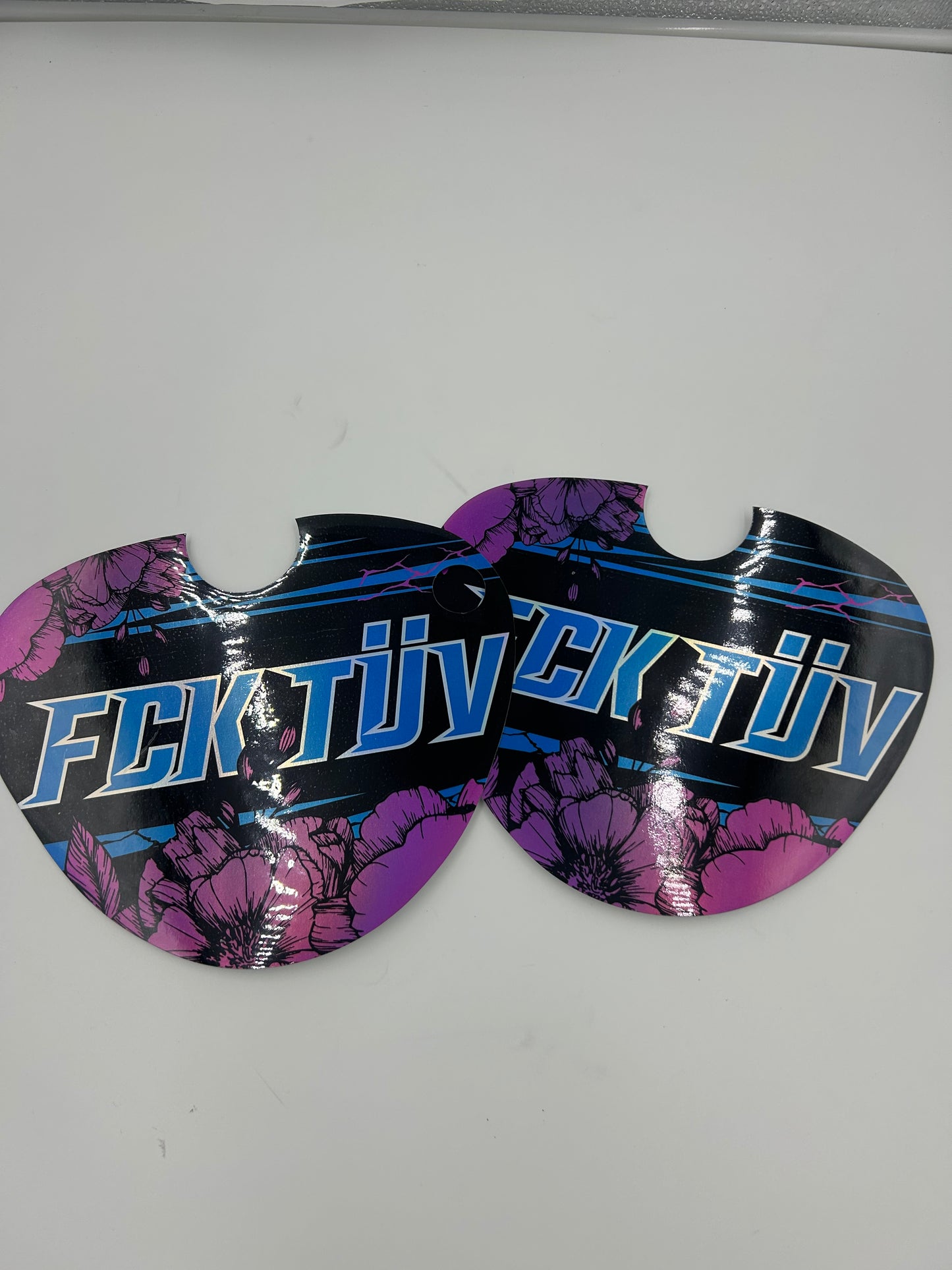 Twostroke Rose Aufkleber