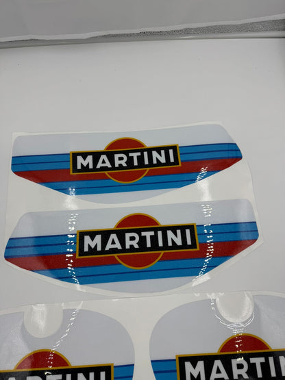 Martini Aufkleber Standart Glitzer