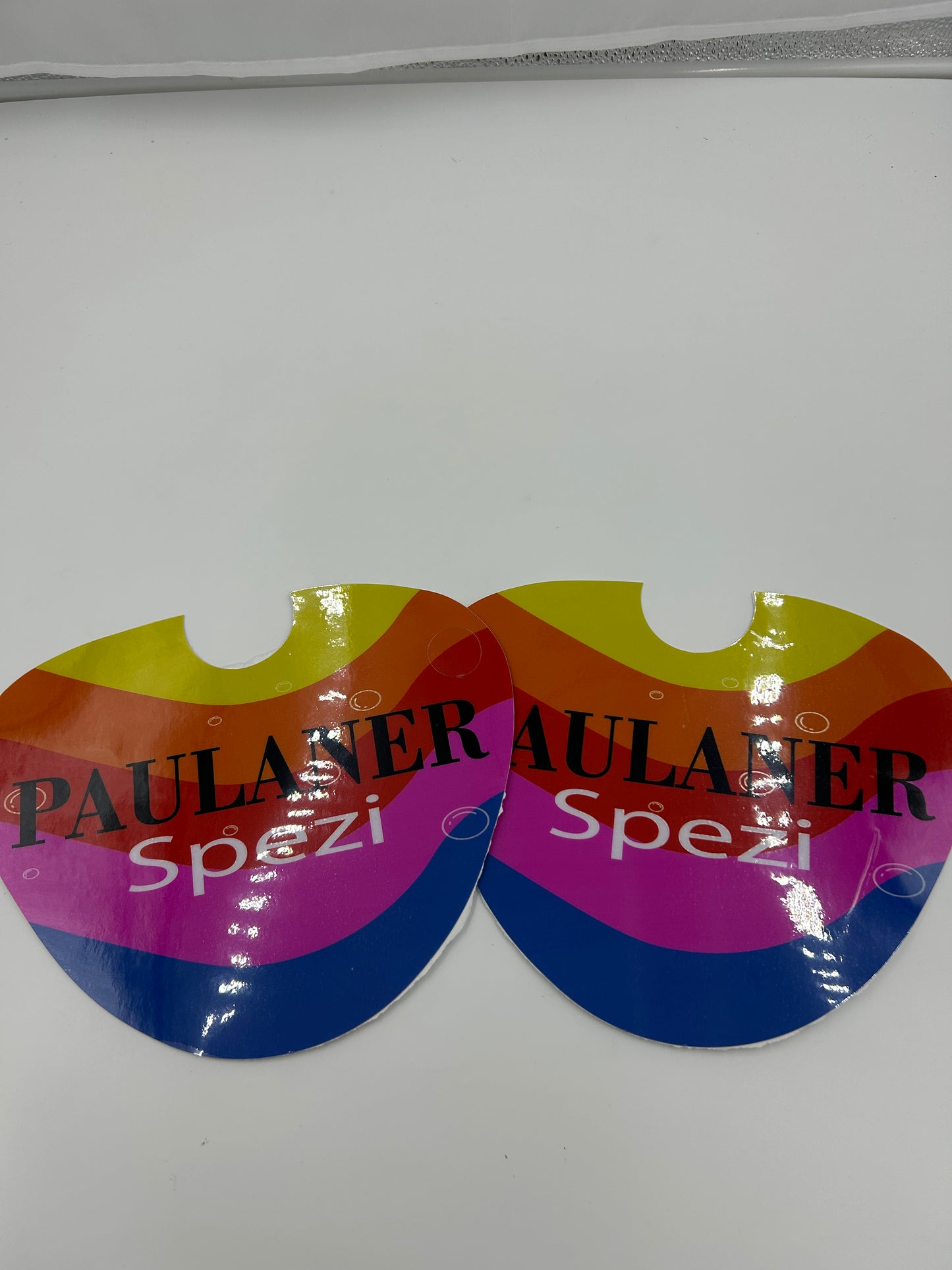 Paulaner Spezi Tank / Seitendeckel Aufkleber