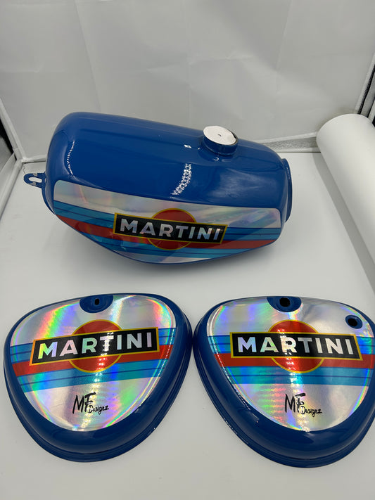 Martini Tank / Seitendeckel NEU
