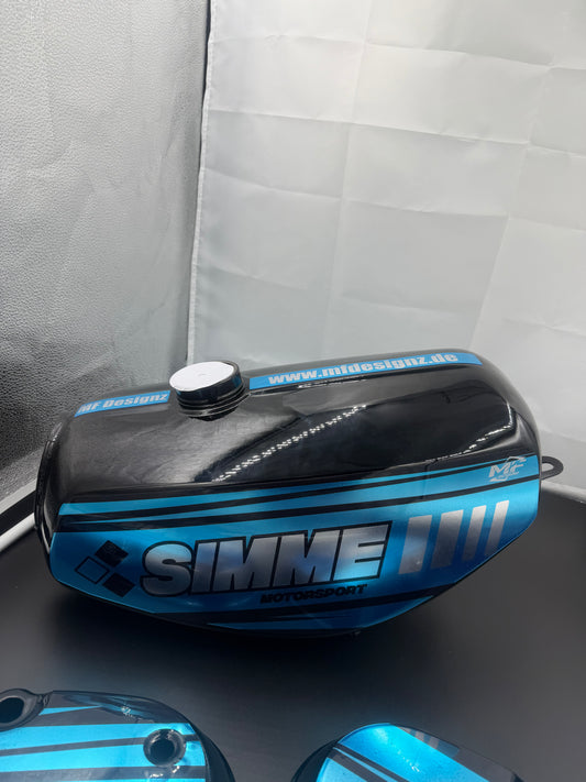 SIMME MOTORSPORT TANK/SEITENDECKEL Export NEU