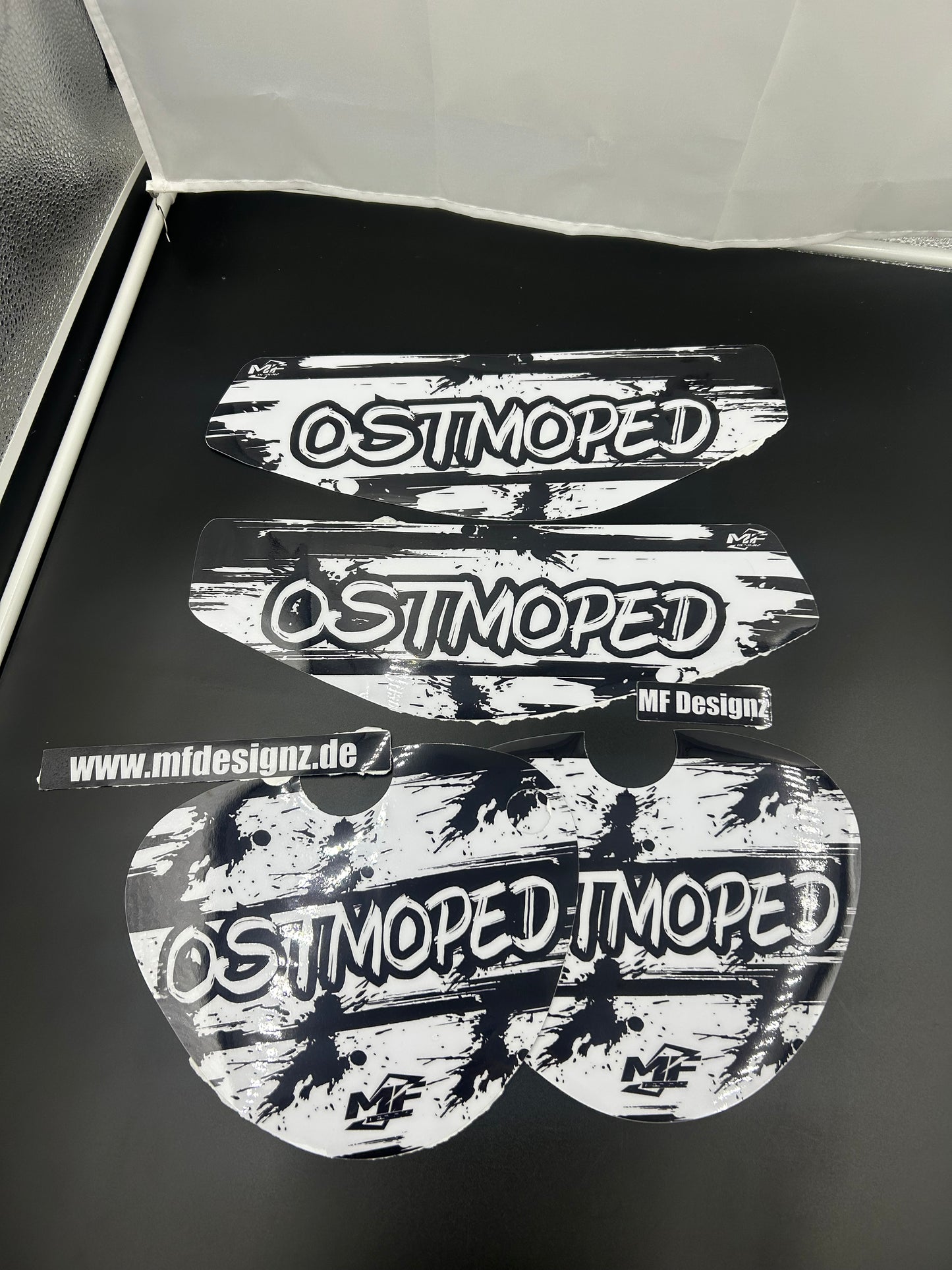 OSTMOPED AUFKLEBER