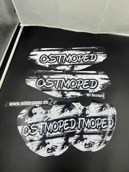 OSTMOPED AUFKLEBER