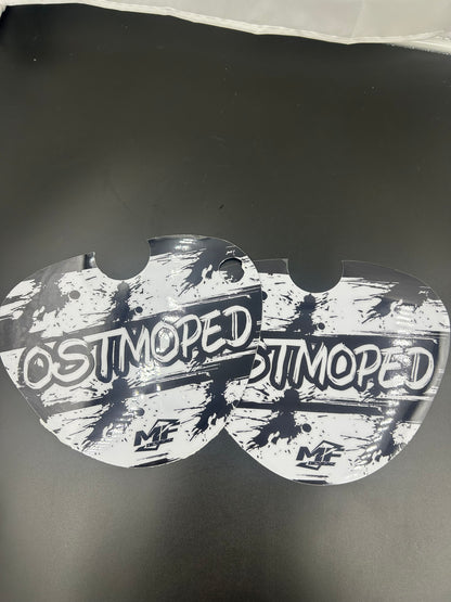 OSTMOPED AUFKLEBER