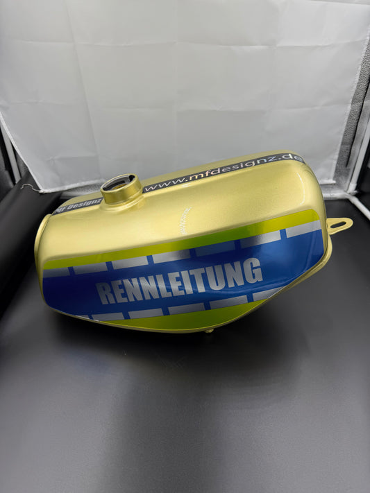 Simson S50/51 Rennleitung Tank PHOENIXGELB