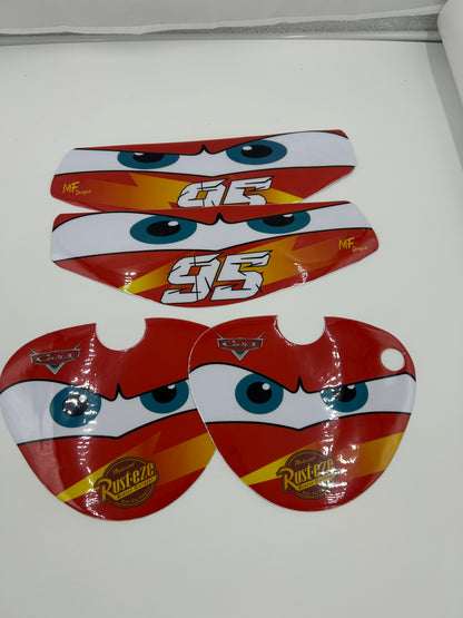 Cars Side Eye Aufkleber