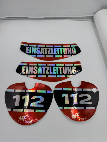 EINSATZLEITUNG AUFKLEBER