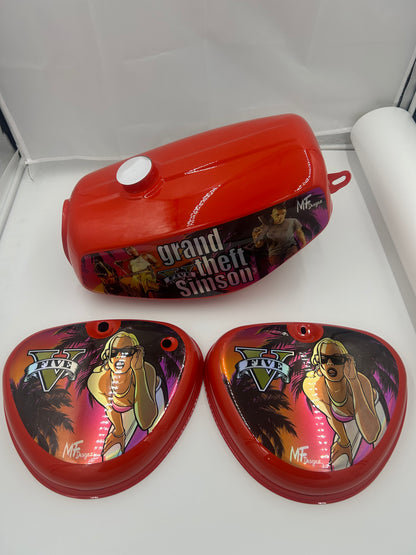 GTA Edition Tank / Seitendeckel NEU