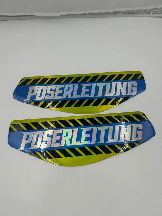 Poserleitung Tank Aufkleber