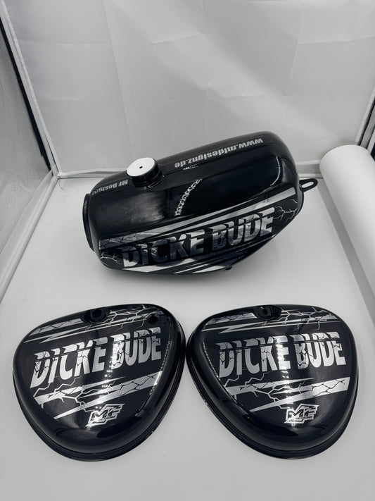 DICKE BUDE TANK/SEITENDECKEL NEU