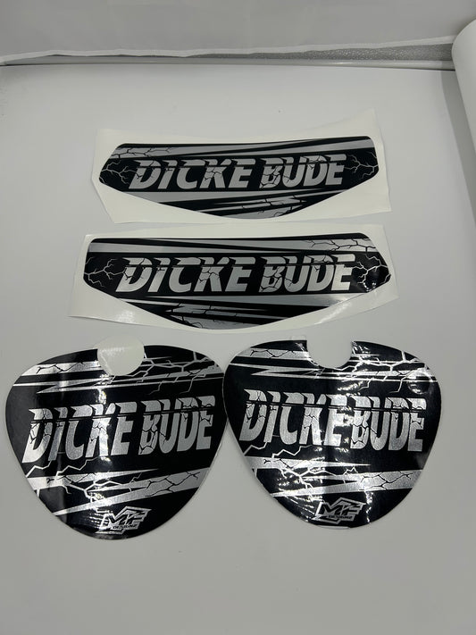 DICKE BUDE AUFKLEBER