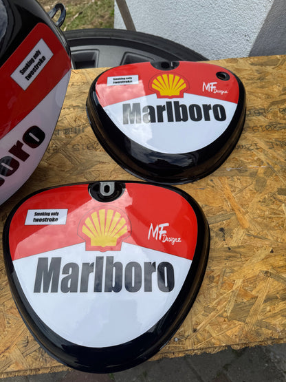 Marlboro Tank / Seitendeckel NEU