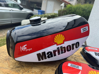 Marlboro Tank / Seitendeckel NEU