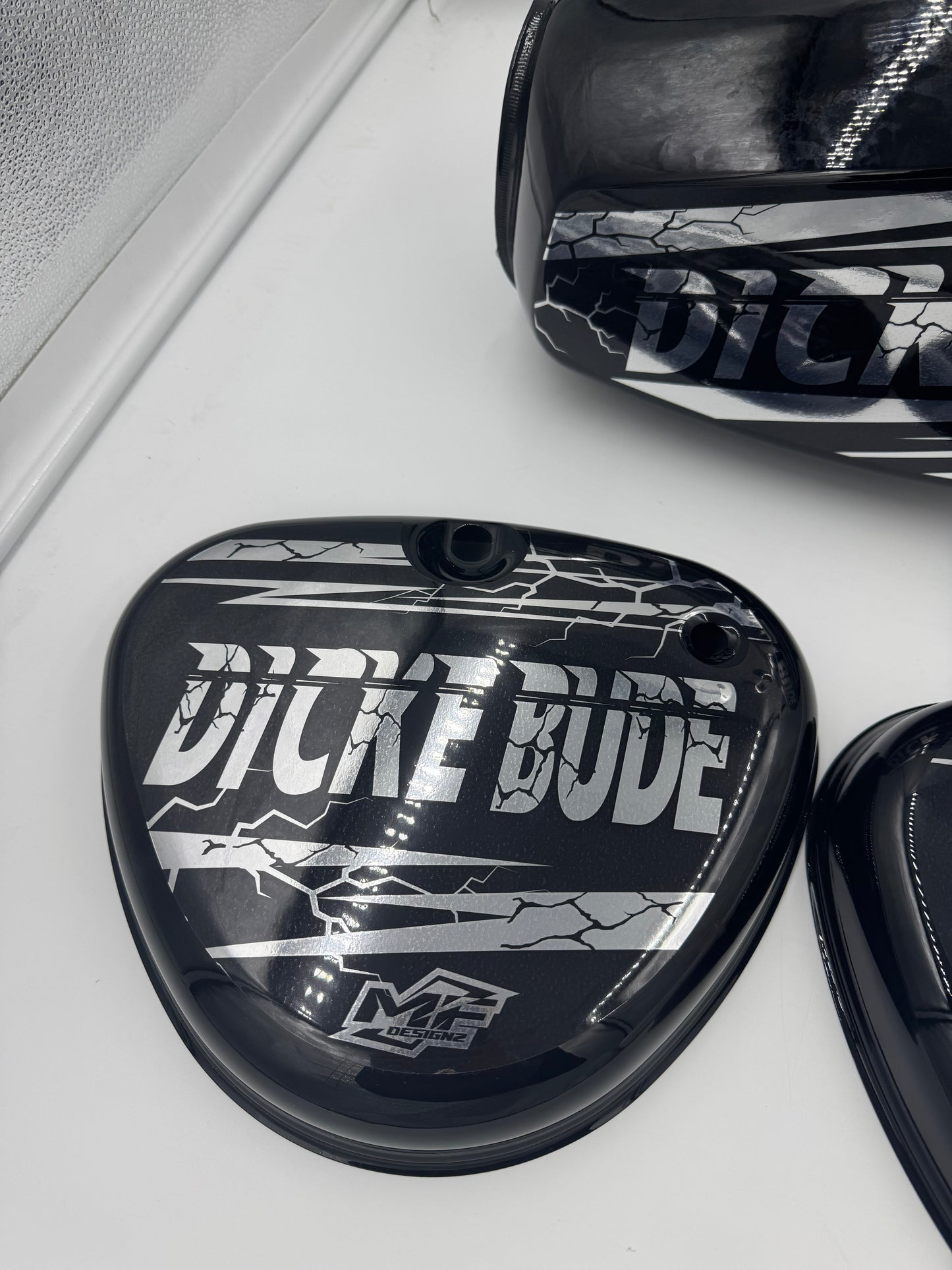 DICKE BUDE TANK/SEITENDECKEL NEU