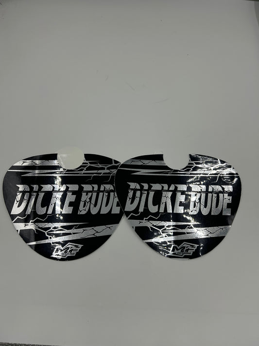 DICKE BUDE AUFKLEBER