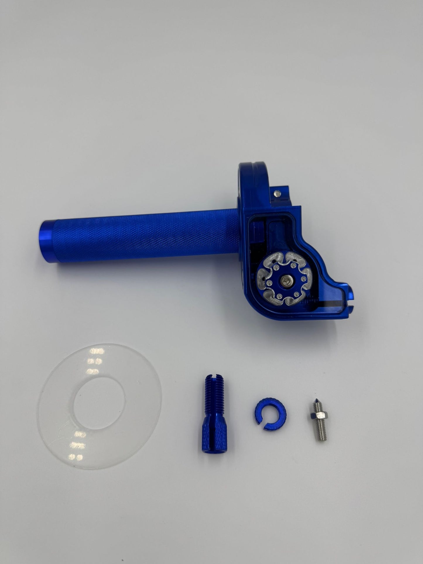 CNC Schnellgasgriff mit Sichtfenster