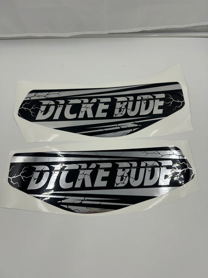 DICKE BUDE AUFKLEBER