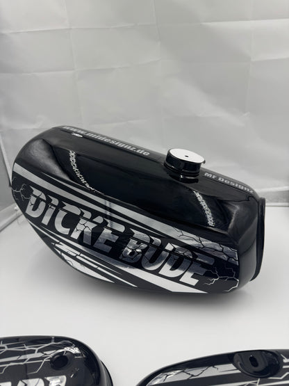 DICKE BUDE TANK/SEITENDECKEL NEU